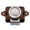 Cabinet Push Button Latch Stylish Look Keyless Cupboard Door Push Button Lock Latch for RV Yacht Motorhome Campervan