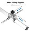 TOOPRE Bicycle Rear Derailleur Hanger Alignment Gauge Aluminium Alloy Straighten Tool for Mountain Road Bike 20-29'' Wheel