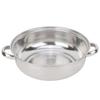 28CM Stainless Steel Single Layer Stockpot Hotpot Food Steamer Pot Cookware Household Cooking