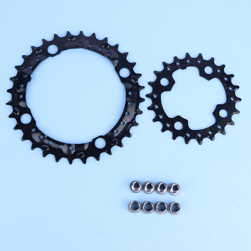 Bucklos Převodník na kolo 104Bcd 3x9S 22T/32T/44T Převodník pro horské kolo Odolný 104/64Bcd Trojitý převodník Sada Cyklistické díly