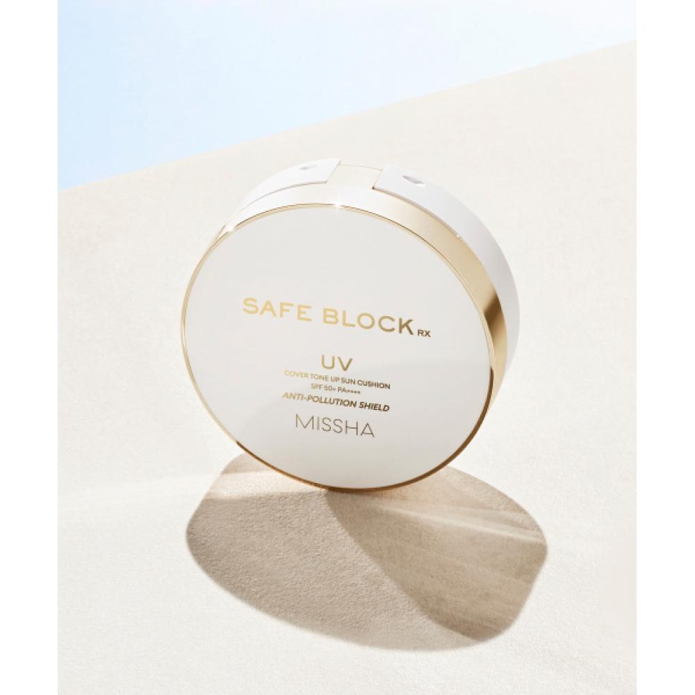MISSHA Safe Block Rx Cover Tone Up Sun Cushion Spf50+ Pa++