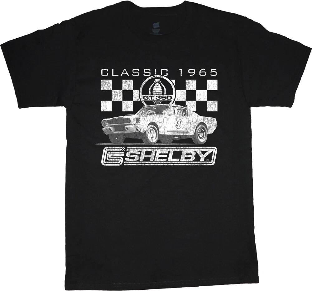 1965 Shelby Cobra Ford Mustang T-shirt Mens Graphic Tees Car Guy Gifts XXXXL