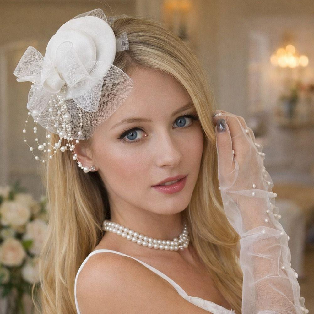 Elegante Netz-Zylinderhüte für Abendessen, Bühne, Fotoshow, Geburtstag, Kinderparty-Accessoire