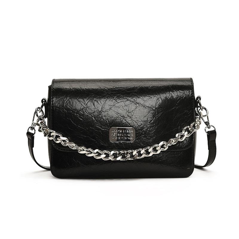 

Bag Women s New Shoulder Messenger Bag Commuter Small Square Bag чорний