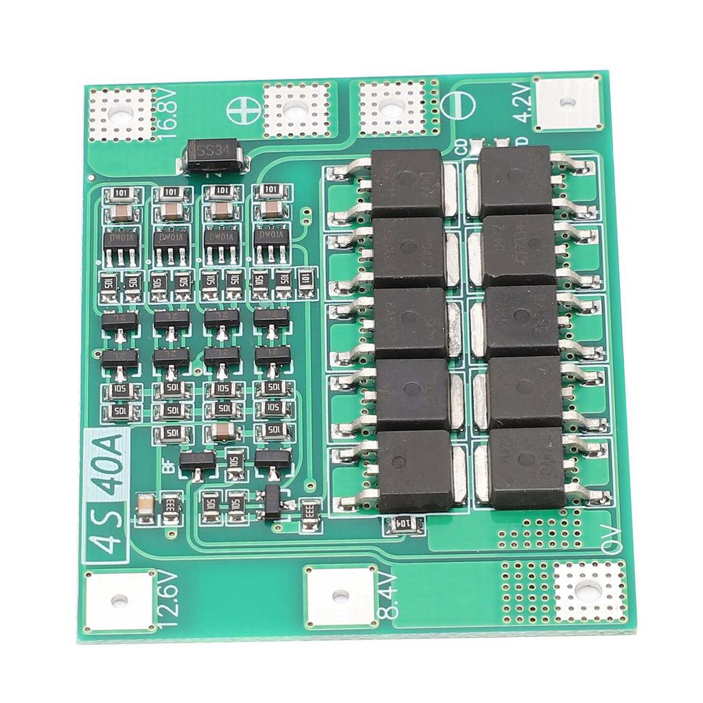 4 String Li ion Protection Board 40A DC 16.8V Lithium Battery Protection Module Enhance Version