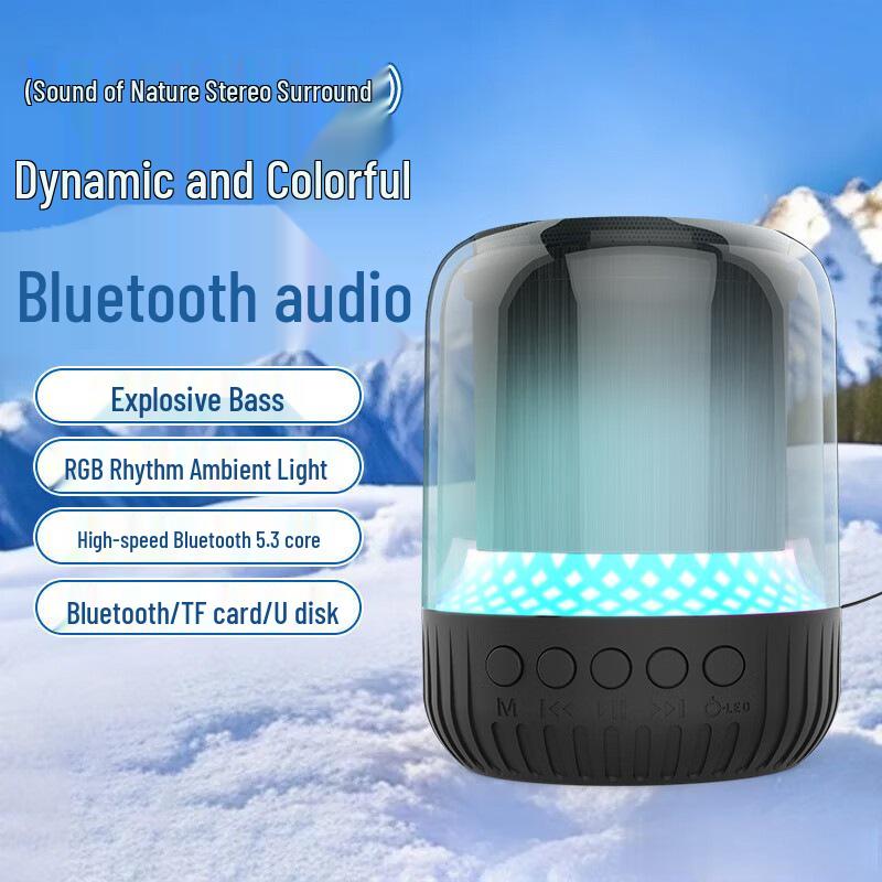 

Explosive Bass Bluetooth Outdoor Speaker WK-101: High-Quality Sound, Powerful Subwoofer, Long Battery Life.
