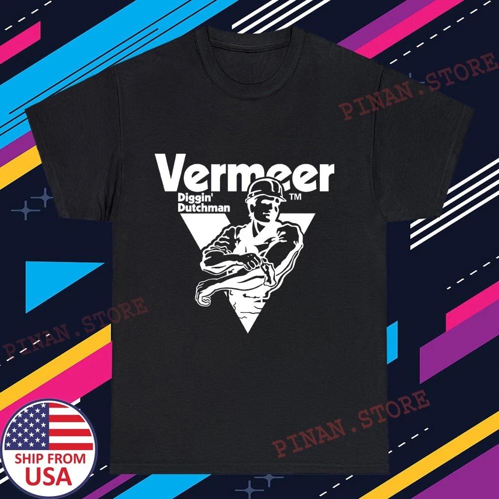 Vermeer Crane Company Men s Black Size S-5XL L