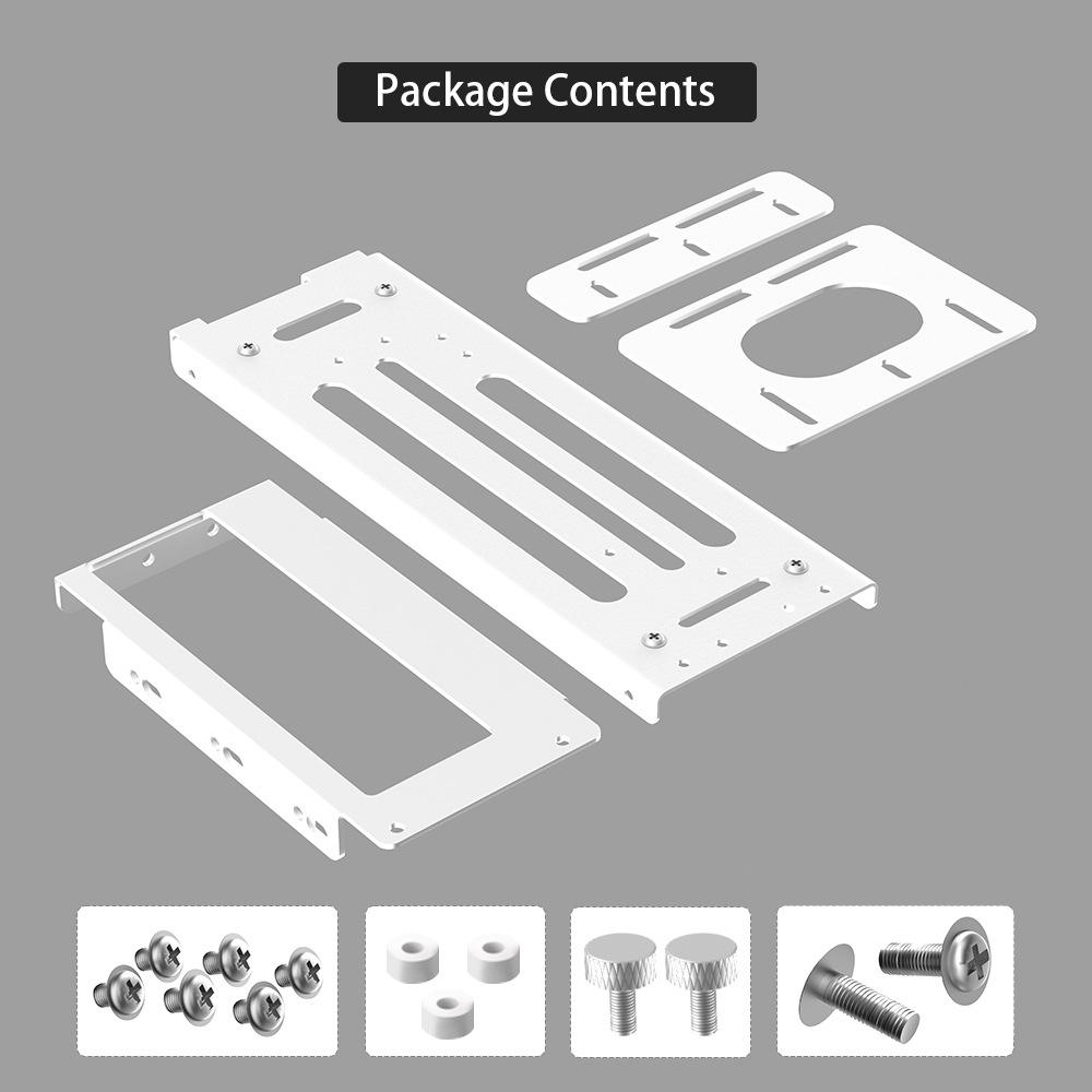 

Vertical Graphics Card Mount Bracket with PCIE3.0 Metal Casing (Cable Not Included)