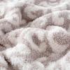 Mokoya Stylish Large Fluffy Summer Blanket, Single Size, Cute Leopard Print, Reversible, Throw Blanket, Knee Blanket, Gift (Gray, 130x180cm)
