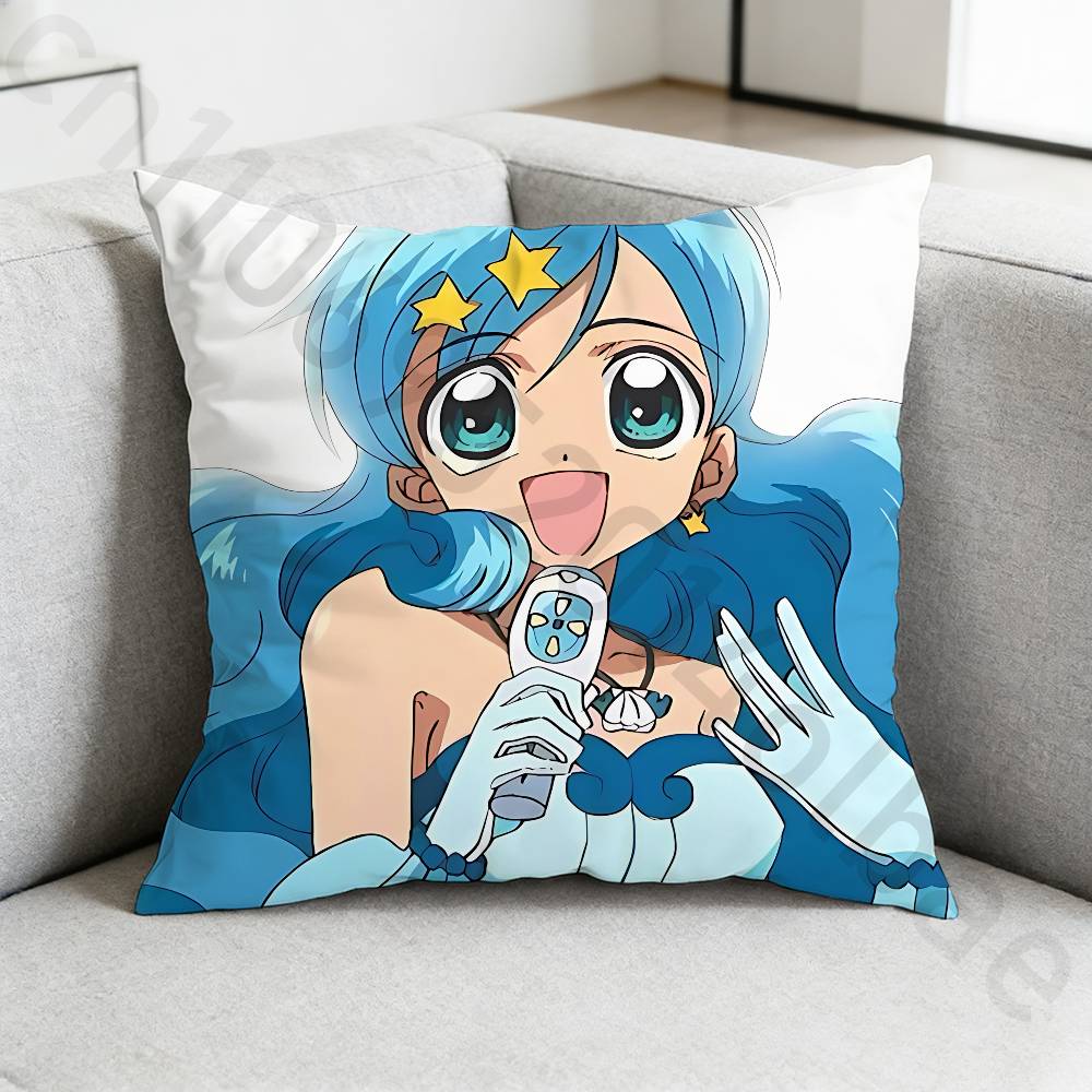 MMermaid Melody Pichi Pitch Pins pillow cover living room sofa cushion cover bedroom room bed pillow cover home decoration