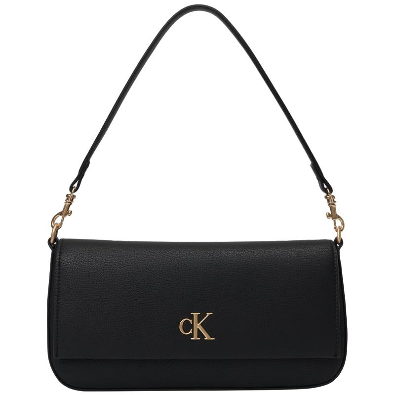 Calvin Klein Women s CK Letter Baguette Shoulder Bag One Size