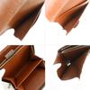 LOUIS VUITTON Porto Papie Zip Bi-Fold Wallet M61207 Brown Monogram canvas Women Used