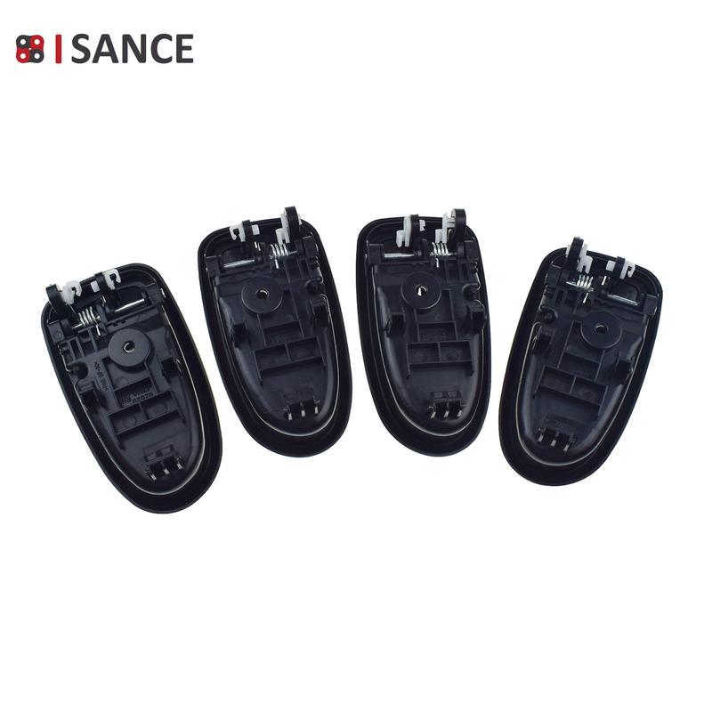 8 Pcs Exterior & Interior Door Handle For Hyundai Matrix Lavita 2001-2010 1.5L 1.6L 1.8L Front Rear Left Right Driver Passenger