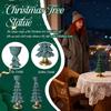 Christmas Tree Candle Holder Xmas Decor Table Centerpiece Ornament Table Decoration Candles Stand For Party Home Dining Room