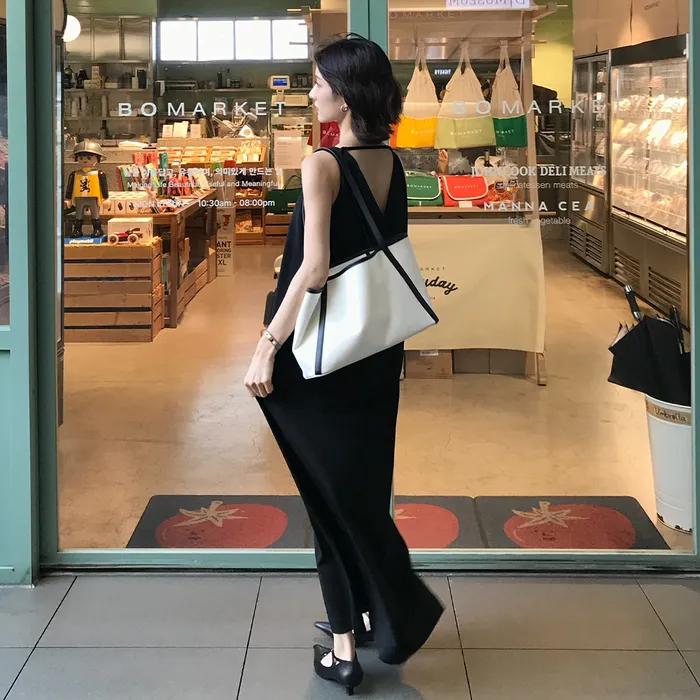 [Worn by Yueun] ROBBIE CANVAS BAG MEDIUM (IVORY)