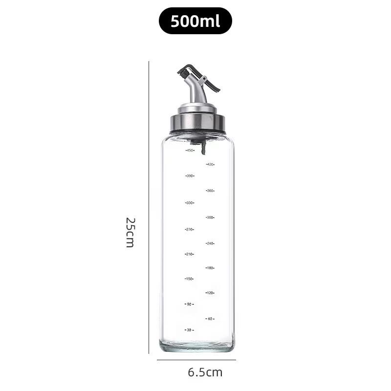Oeny Lead-Free Glass Seasoning Bottle