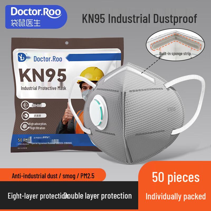 DR.ROOS KN95 Industrial Dust Mask