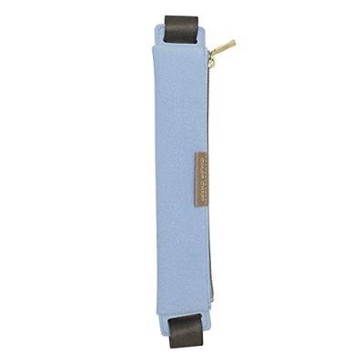 Carta de cores Estojo para caneta com faixa B5 Azul viajante (72 névoa)