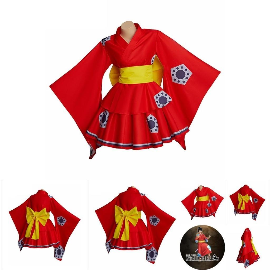 Cosplay kostým One Piece pro muže Postavy Luffy, Zoro a Law Japonský styl Kimona