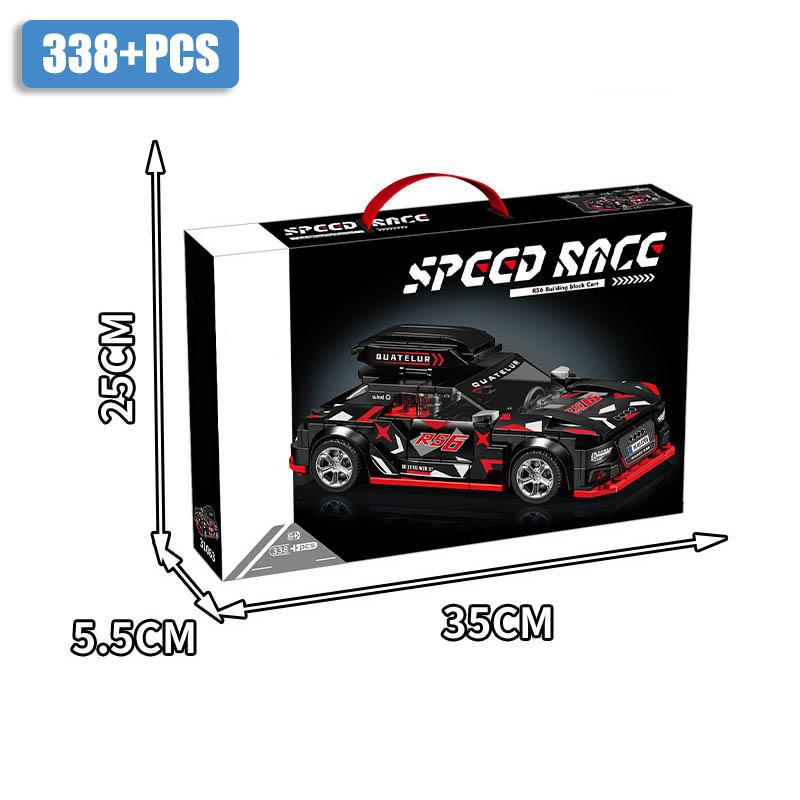 Technical City Racing Car Building Blocks Set GT3 RS6 Supercar Model MOC Sport Cars Bricks Toys For Children Boys Christmas Gift