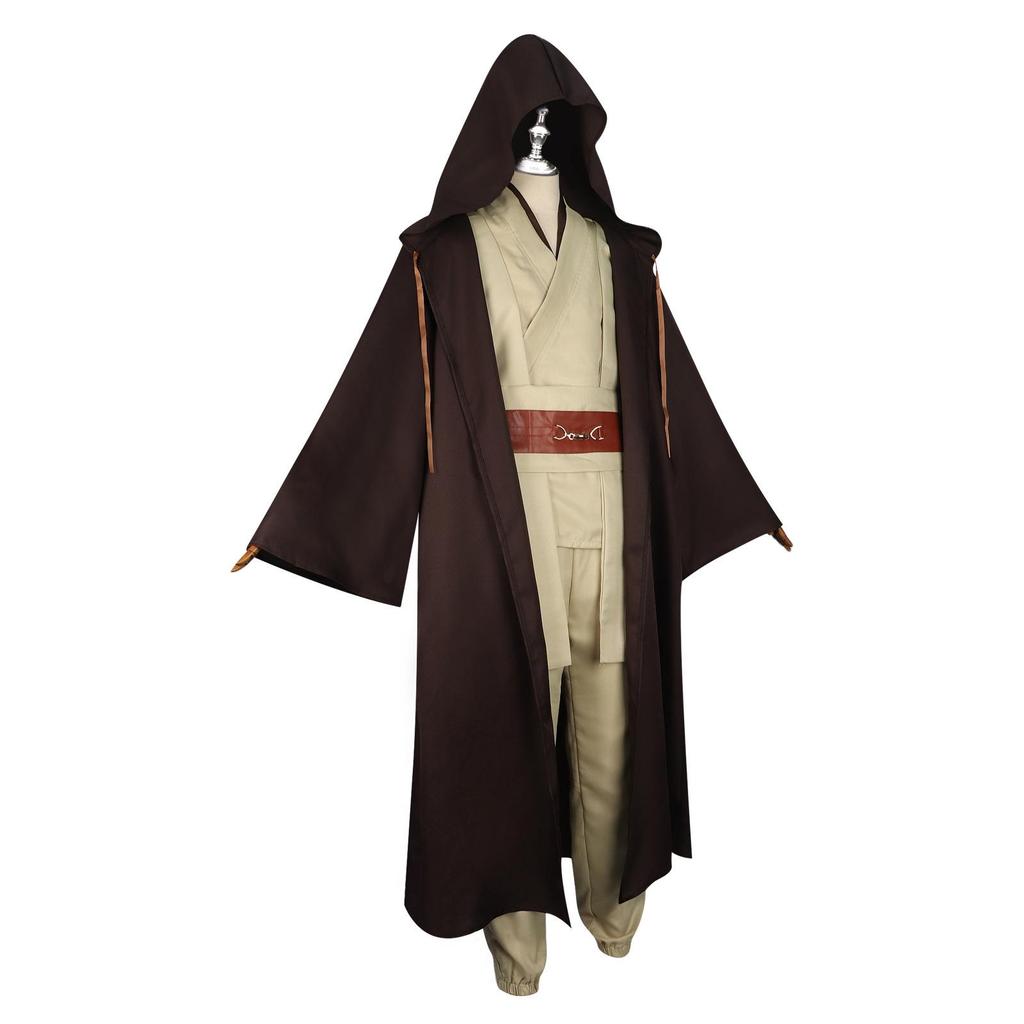 Obi-Wan Kenobi Jedi Knight Star Wars Halloween Cosplay Costume