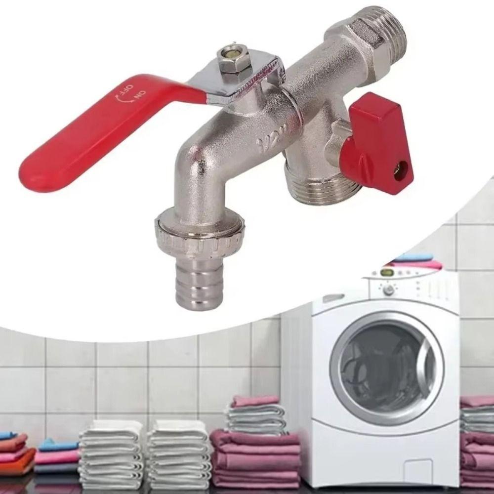 90 Degree Valve Washing Machine Outlet Faucet Zinc Zinc Zinc Alloy Garden Water Valve Washing Machine