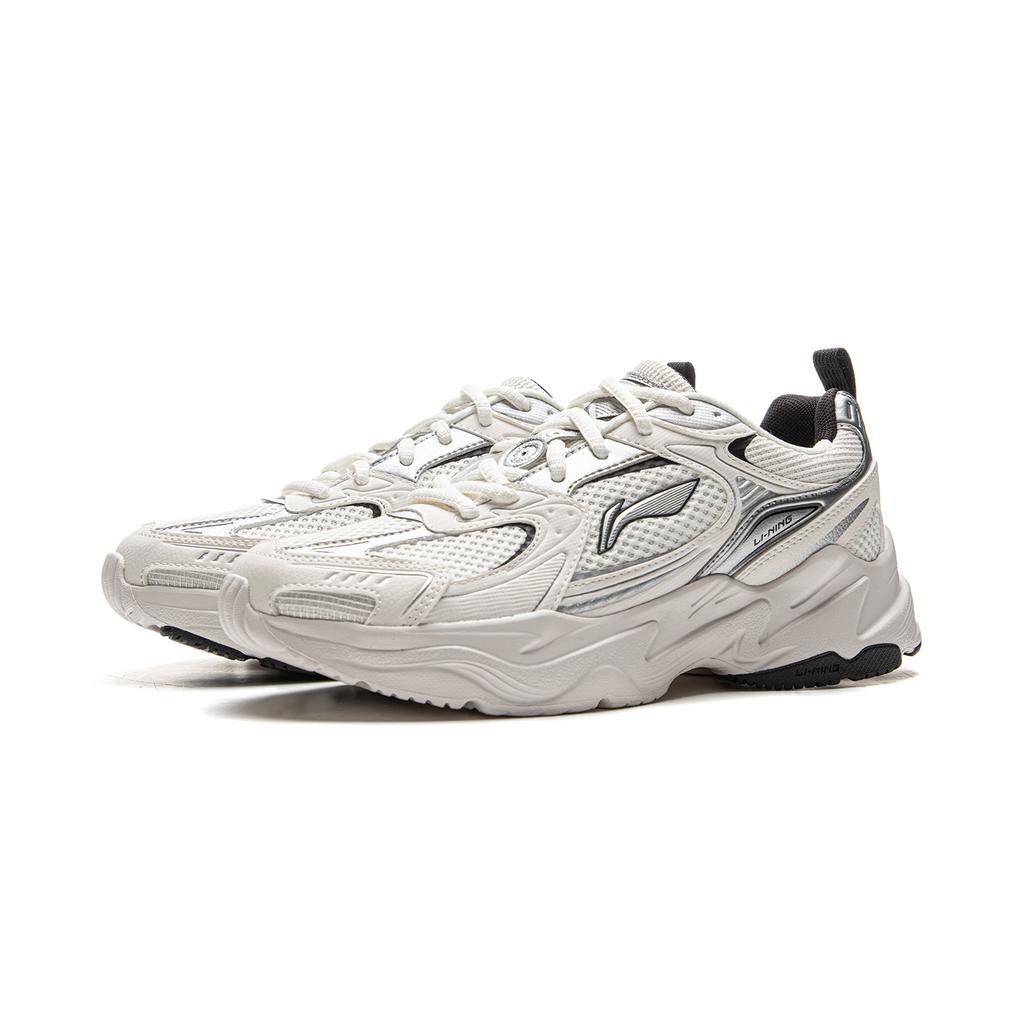 LiNing Meteor 2K Retro Chunky Platform Low-Top Women's Casual Sneakers AGCU358-1