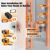 New Orange Door Hinge & Door Latch Installation Kit Door Hinge Mortiser Template Accurate Chiseling And Scoring Door Latch