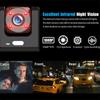 Three Recording Driving Recorder 1080P Large Wide-angle Three Lens Car Recorder Reverse Visibility