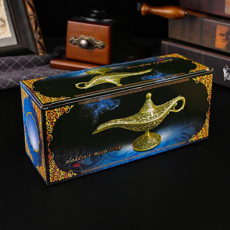 Light luxury classical style search banner lamp ornament temperament retro pattern European wishing lamp bedroom decoration crafts