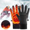 Winter Warm Full Fingers Waterproof Wind Proof Cycling Outdoor Sports Running Motorcycle Ski Touch Screen Fleece Gloves