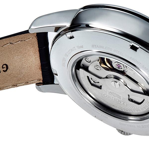 Orient Menn TRN-AK0005S (Orient Classic SOL&MÅNE) Rundklokke Svart Rustfri Multi-Hand Analog