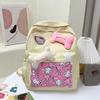 Schoolbag New Niche Cute Cartoon KT Cat Bone Backpack Small Fresh Student Schoolbag Casual Large Capacity Backpack