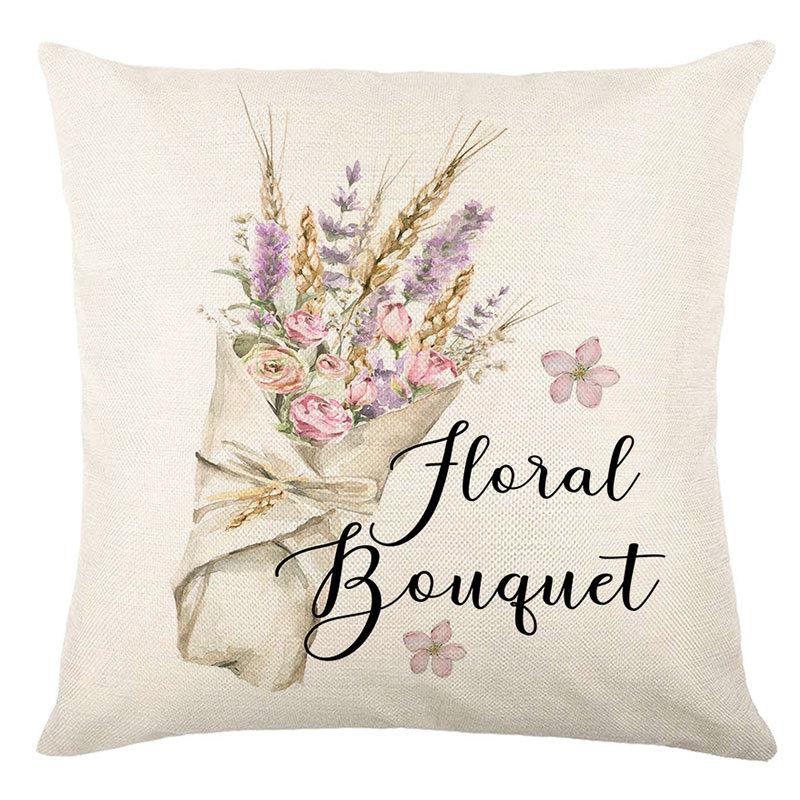 Spring Throw Pillow Cover Spring Festival Home Decor Cushion Office Cushion Sofa Cushion Cover