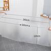 10pc/bag Disposable Bathtub Cover Portable Bathtub Liner Oversized Salon Home Travel Hotel Cleaning Anti Dirt Protective Film