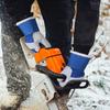 Labor Protection Work Gloves  Cowhide Wear-resistant Sea Tiger Thickened Cold Storage Handling Shovel Snow Ice Sculpture Warm Gloves