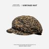 Retro Pleated Cloud Octagonal Hat Children Spring And Autumn Casual Versatile Literary Beret Showing Small Face