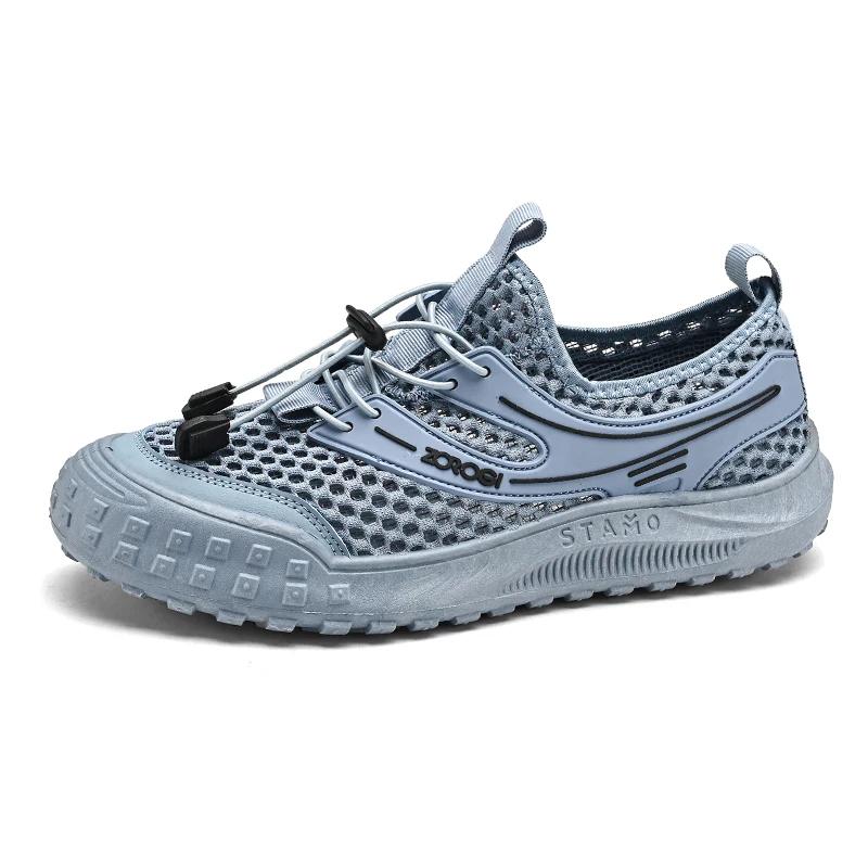 Fashion New Style Men's Mesh Shoe Fashion Mans Sneakers Breathable Outdoor Sports Water Hiking Sneaker Casual Lightweight Popular Model