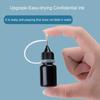 Black Stamp Pad Ink Refill Confidentiality Sealing Privacy Roller Special Capsule Sealing Ink Independency Packaging