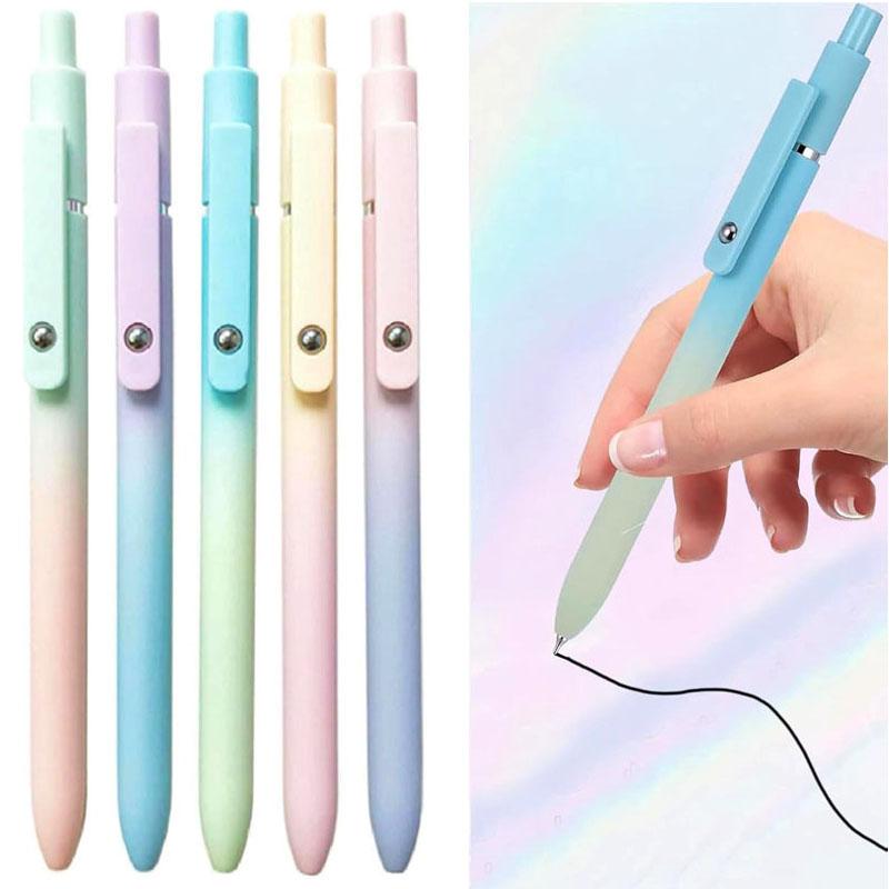 

5 шт. гелевых ручек, гелевые ручки Gettoreach, ручка Emboadlie, быстросохнущая ручка для плавного письма 5 PCS