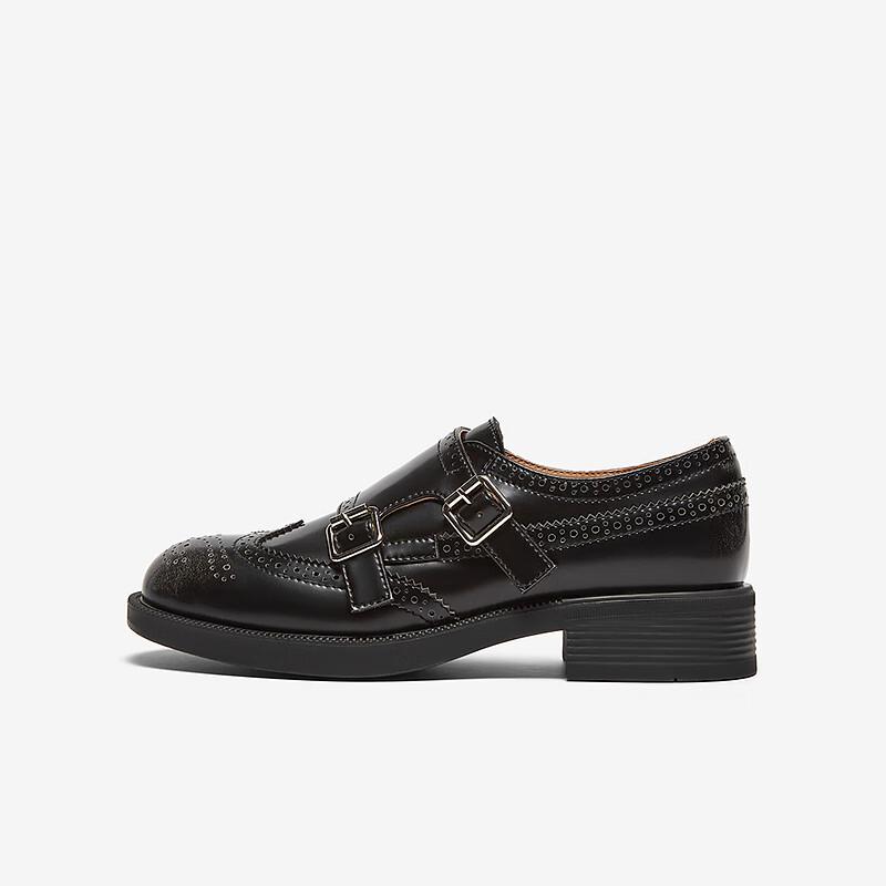 BAISTU Women s Retro British Oxford Shoes 37