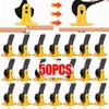 50Pcs Press Type Universal Leveling Spacers Reusable Floor Leveling Tools  Stable Tile Installation