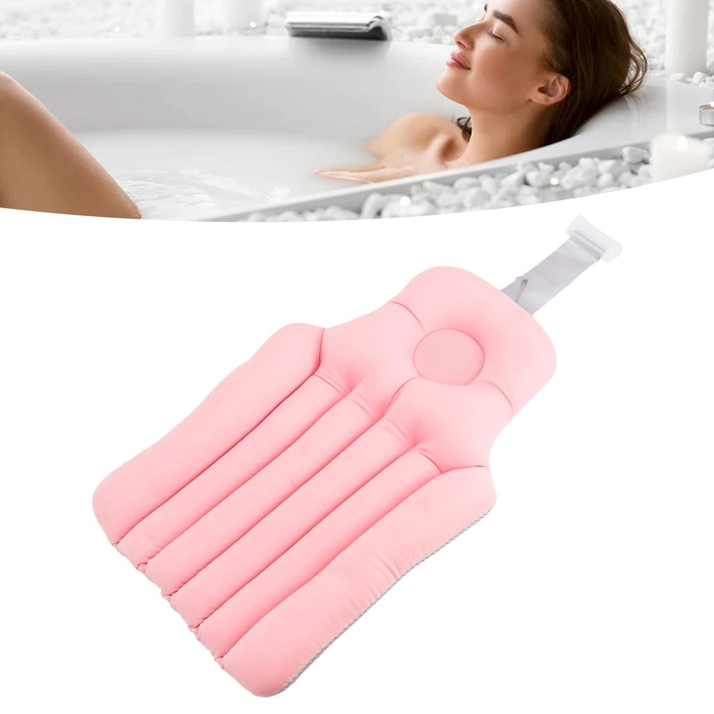 Cuscino per Bagno Corpo Adulto Cuscino per Vasca da Bagno Cuscino Hdrest con Foro per Supporto Collo Hd