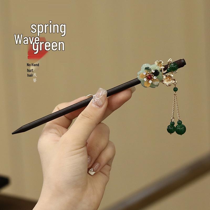 

Ретро корейско-китайская заколка для волос: Элегантный металлический аксессуар Ханфу для женщин