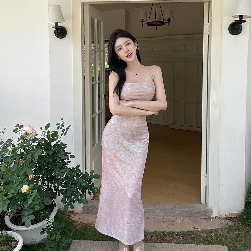 

Instahot Элегантное Новое Поступление Модное Платье-Слинг