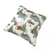 Pillow Cover Vintage Christmas Tree Graphic Cushion Cover Funny Pillow Case For Sofa Home Decoration Pillowcases