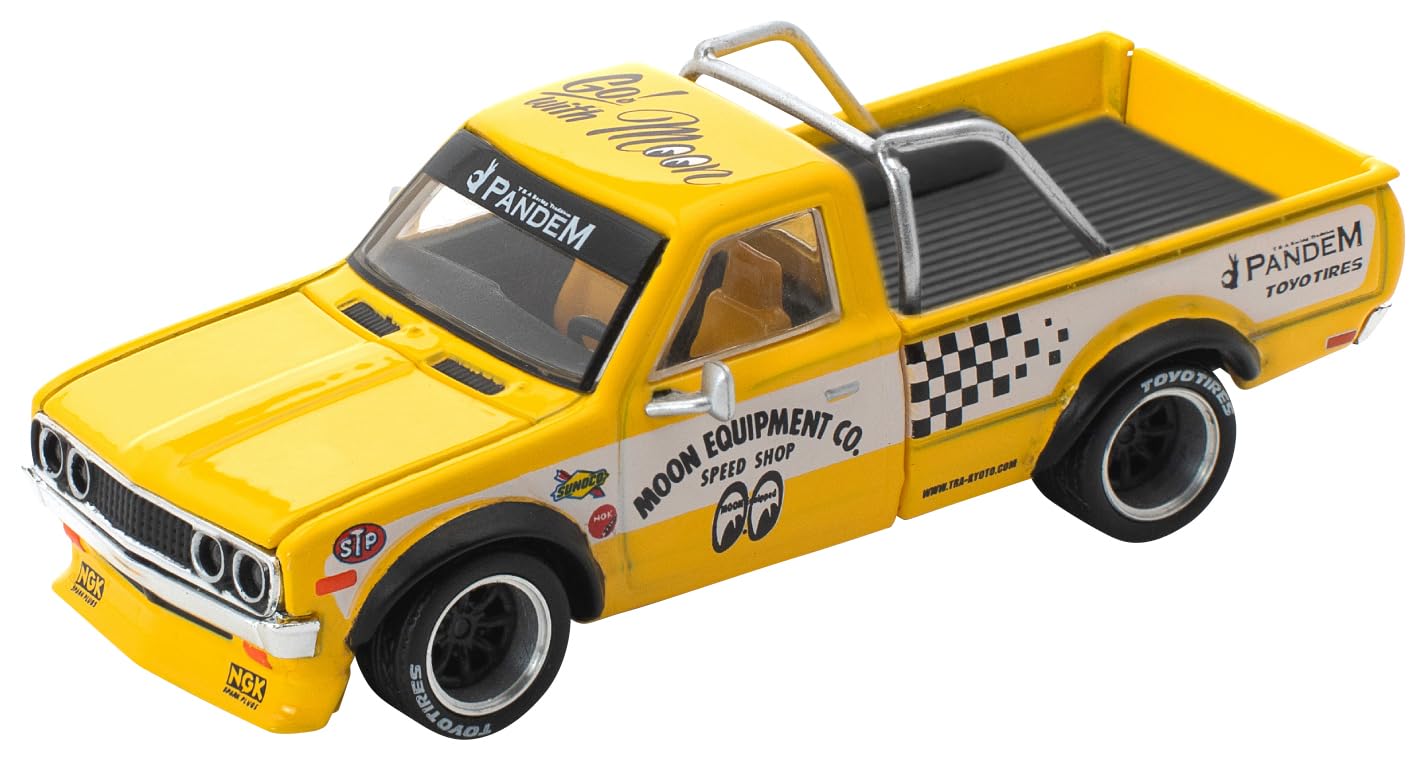 Genesis Company POP RACE 1/64 Pandem Datsun 620 - Mooneyes Finished Model PR640250