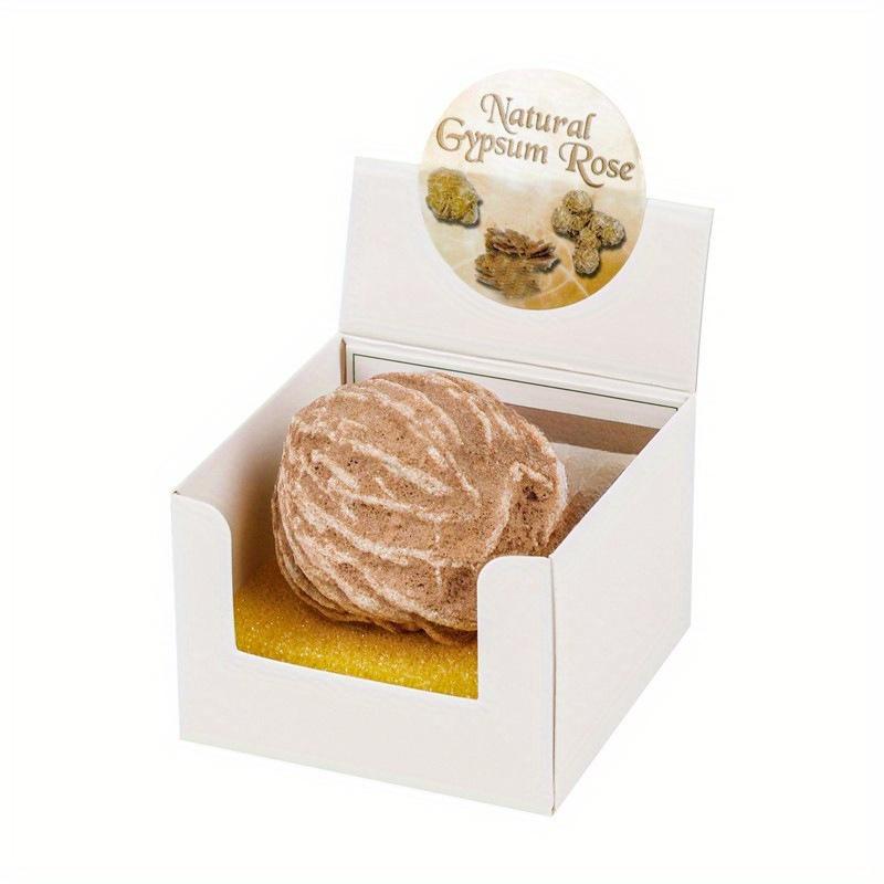 

Desert Rose Crystal Gypsum Rose Love Stone Sand Desert Rose Настольное украшение Образовательный коллекционный минеральный образец Главная 1pcs
