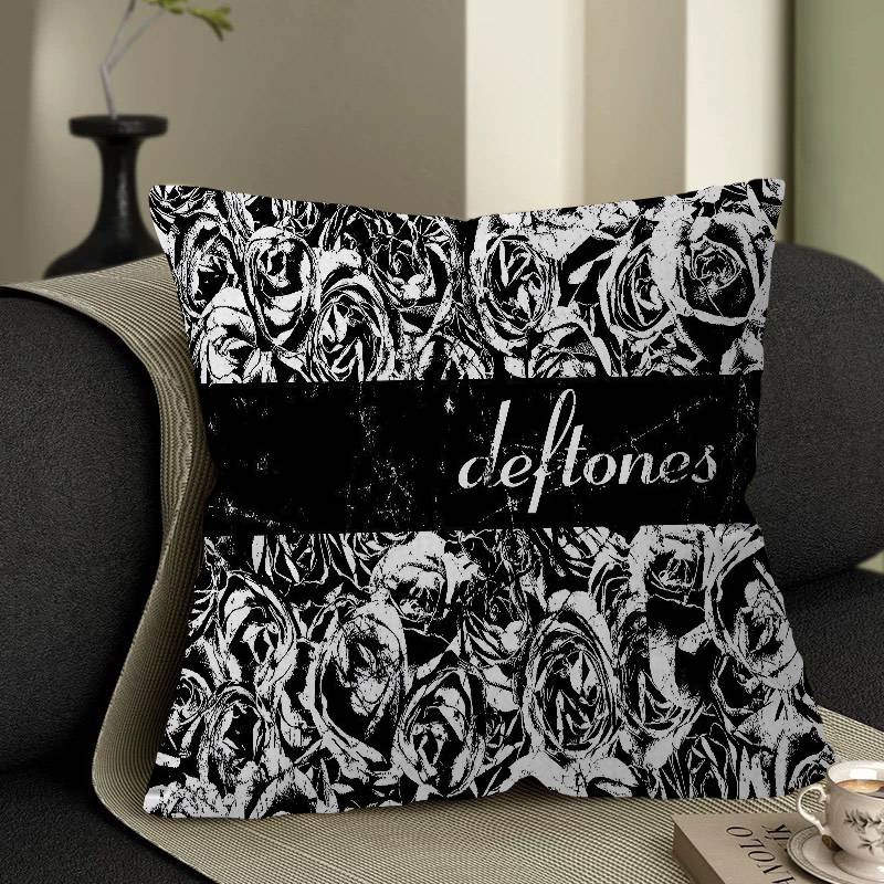 D-Deftones Music Album Pillow Cushion Cover Pillowcase Living Room Sofa Home Decor Customized
