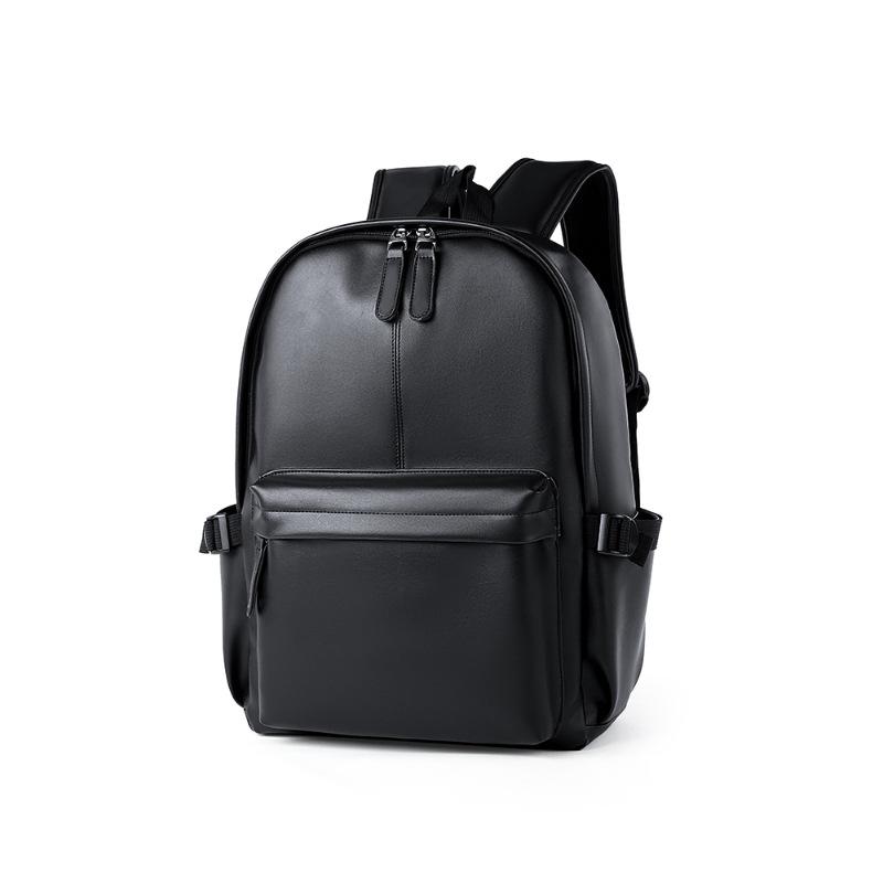 Schultasche Leder Herren Rucksack Große Kapazität Reisetasche Rucksack College Student Schultasche Lässig Business Computertasche Herren Tasche Damen